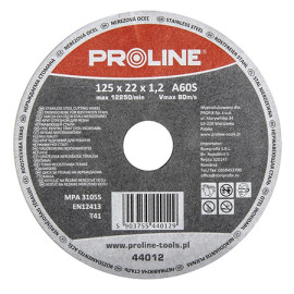 disc debitare inox 125x1.2mm / a60s